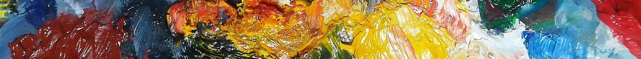 Palette Ölfarbe